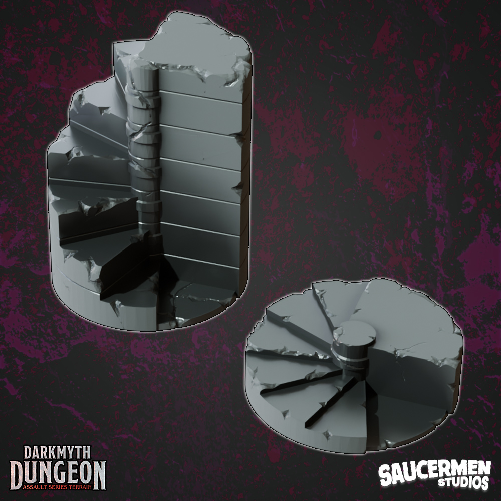 DarkMyth Dungeon - Spiral Starcase